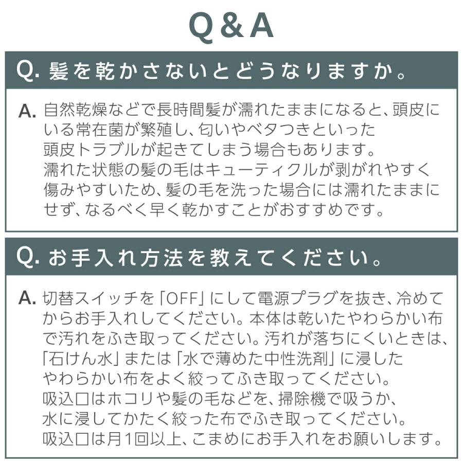 マイナスイオン ヘアードライヤー 20