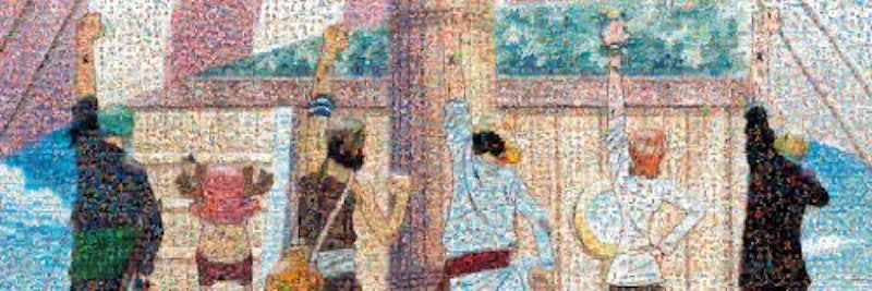モザイクアート 仲間の印 1