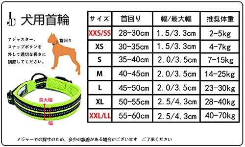 ミニチュア ピンシャー 首輪 サイズ