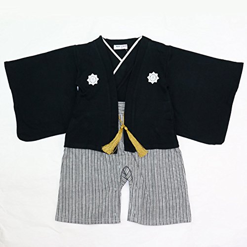 puff 2 kids 袴ロンパース 1