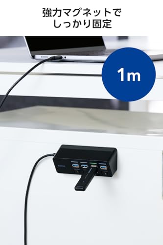 USB Type-C(TM) 4ポートUSB 5Gbpsハブ 3