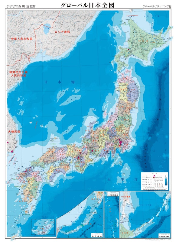 日本地図ポスター 1
