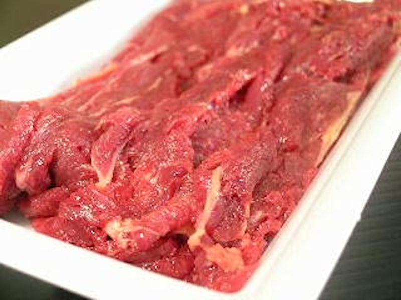 馬肉上赤身スライス 3