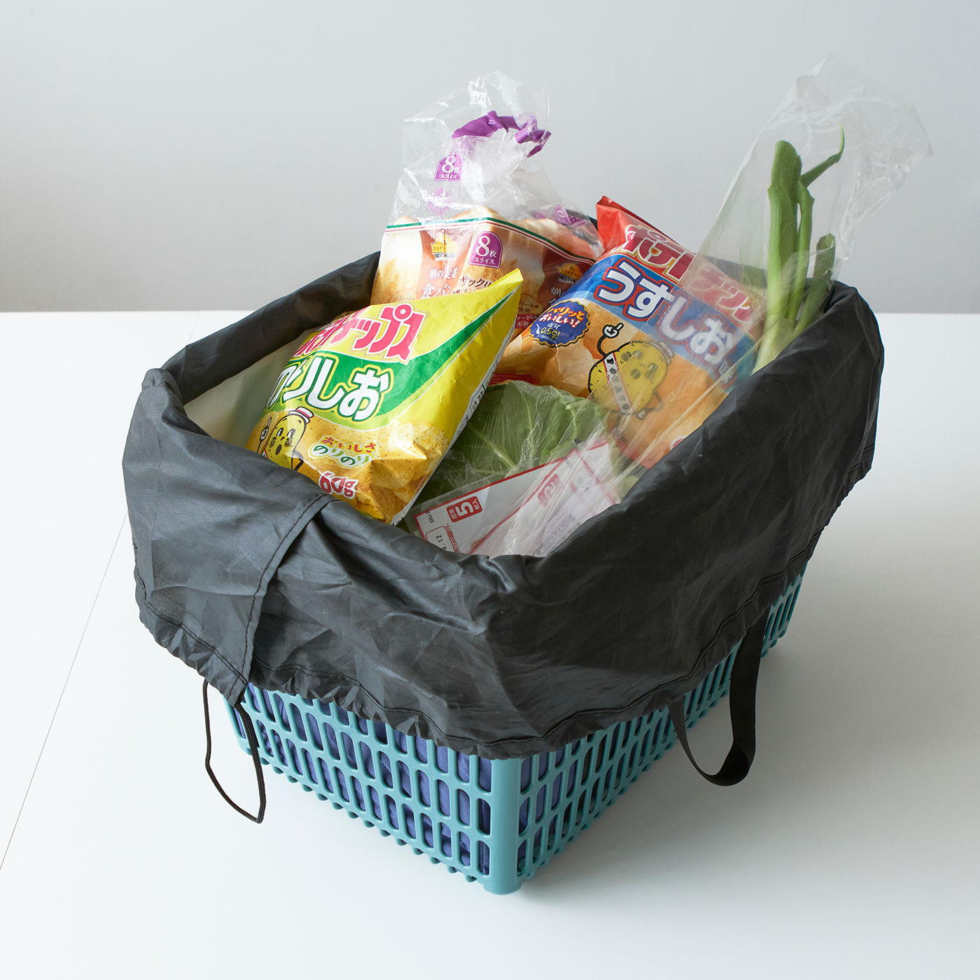 肩から提げれる 保冷ショッピングバッグ 26L 5