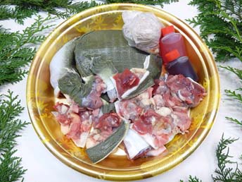 まる鍋用すっぽん捌き 1