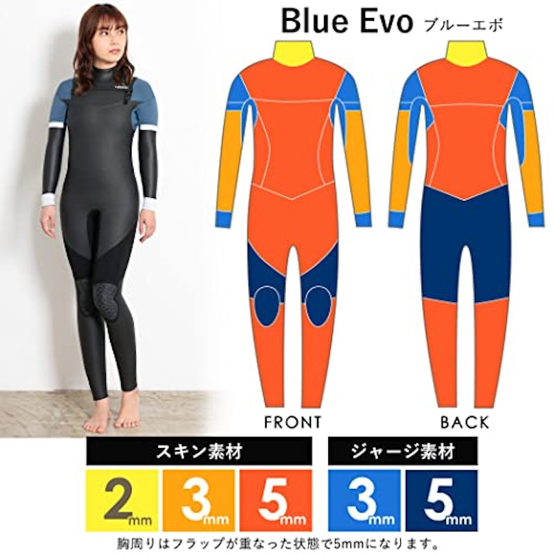 セミドライウェットスーツ 4