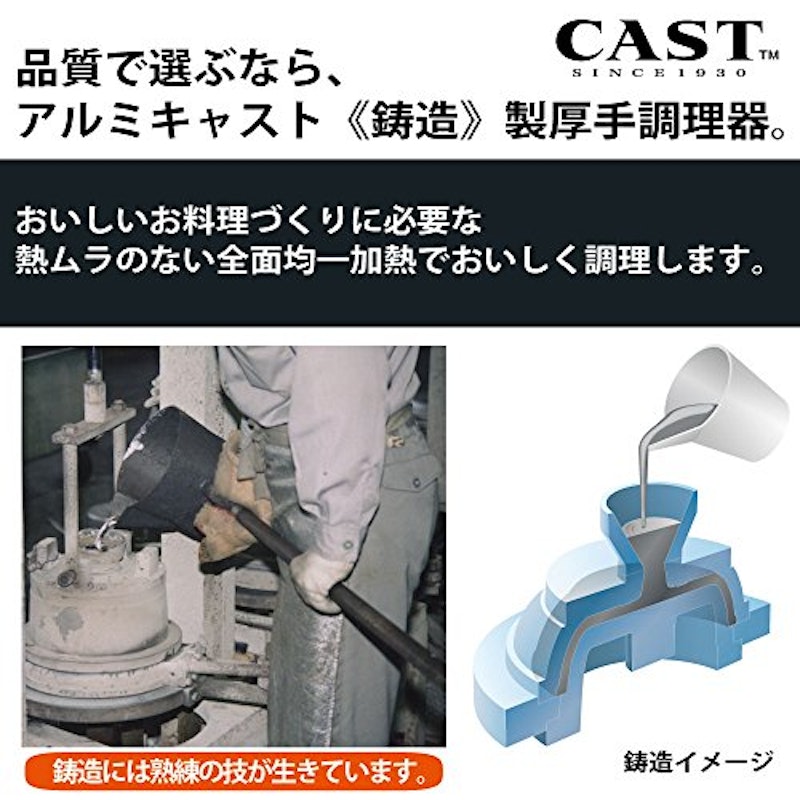 センレンキャスト 深型フライパン 2