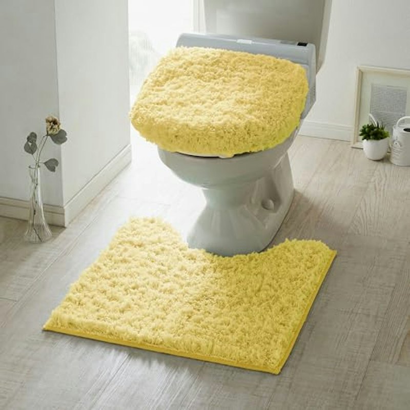 トイレマット ふたカバー 2点セット 1