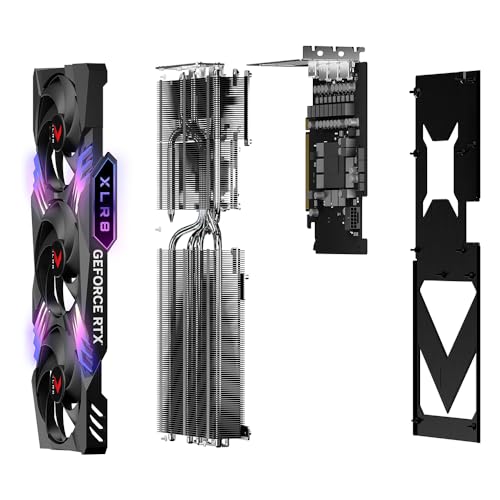 GeForce RTX 4070 Ti SUPER 16GB OC XLR8 ARGB オーバークロック トリプルファン VERTO 7