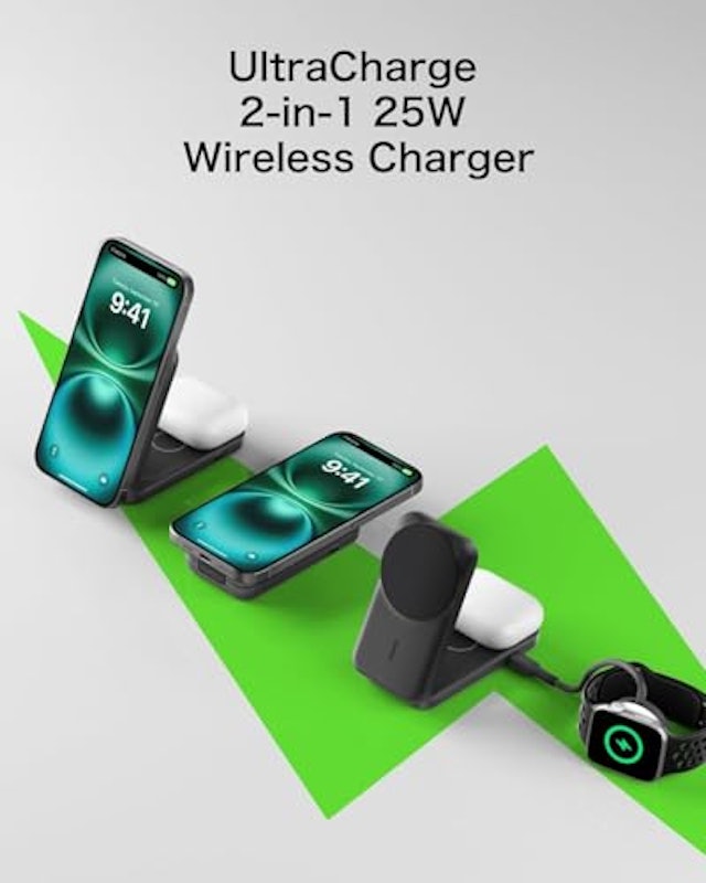 UltraCharge Qi2 25W対応ワイヤレス充電器 2