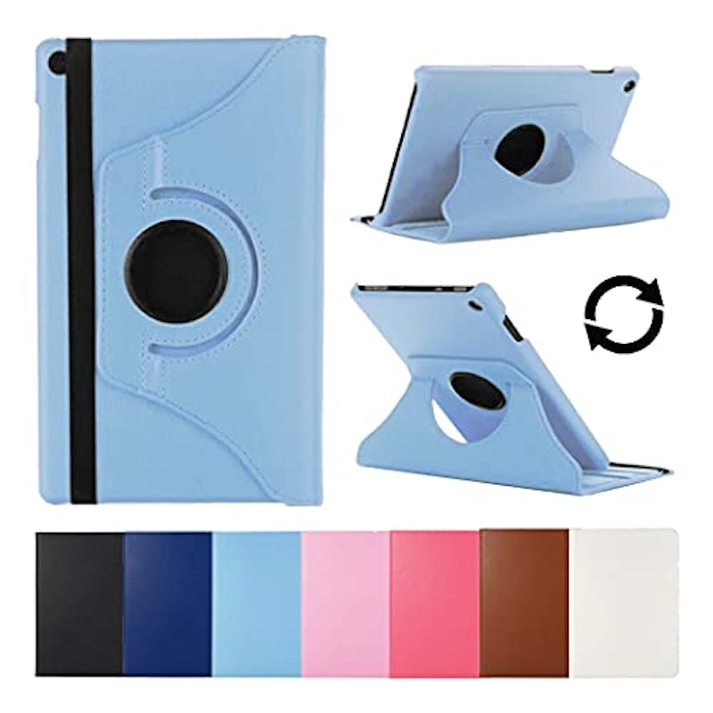 Amazon Kindle Fire HD8 360度回転カバー ケース 1