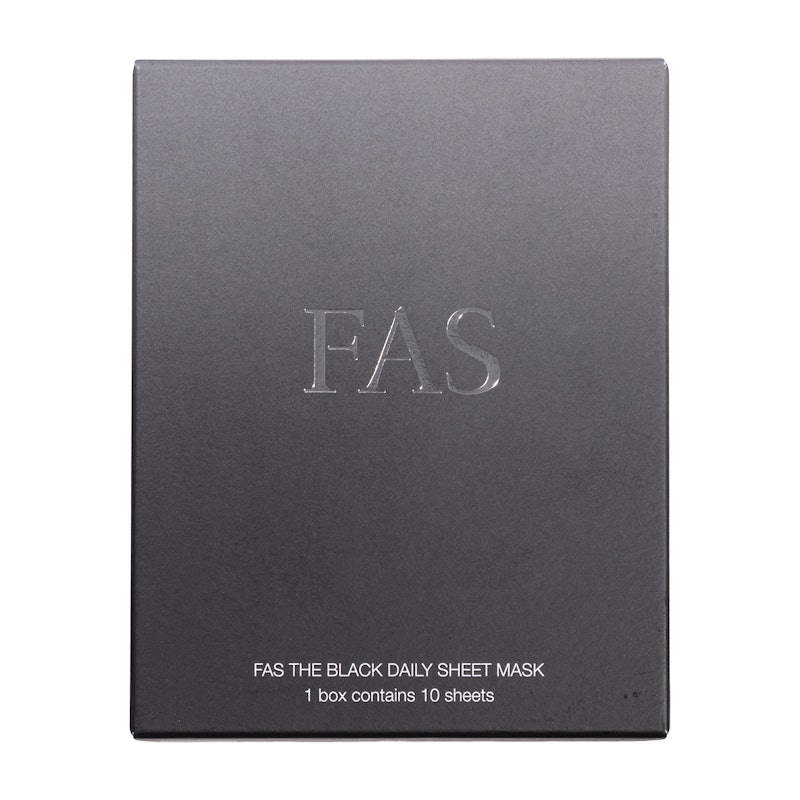 THE BLACK DAILY SHEET MASK 1