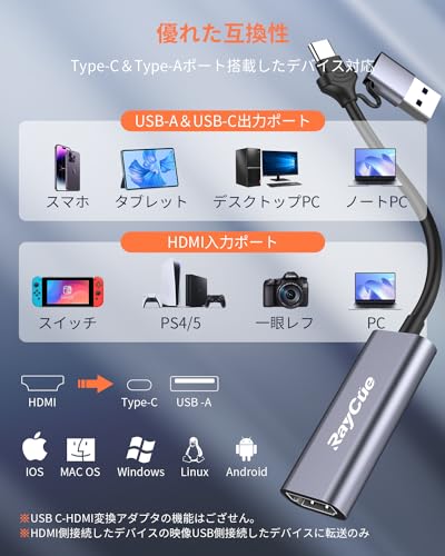 HDMIキャプチャーボード 6