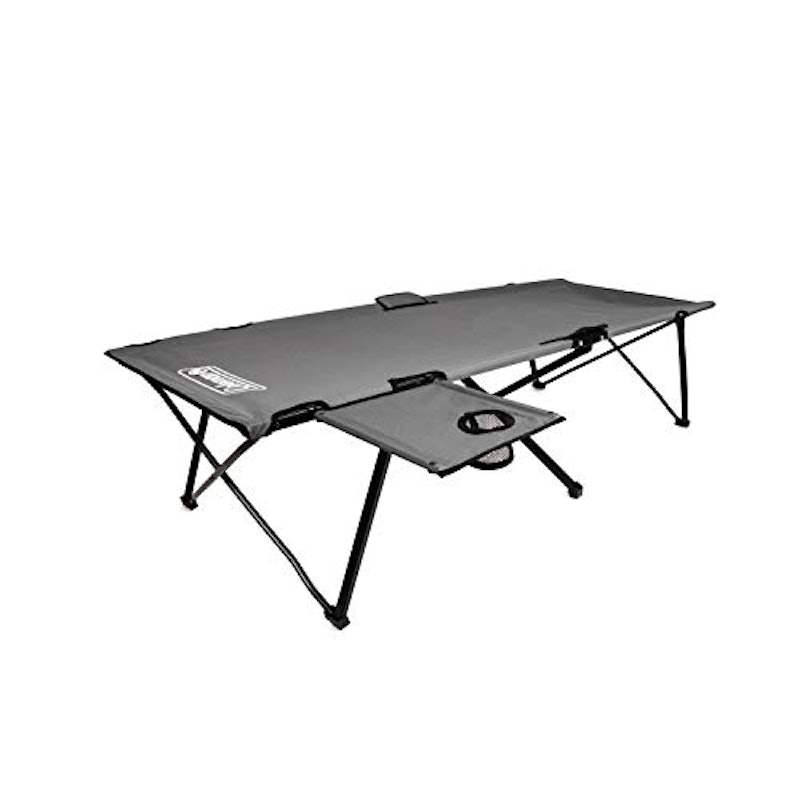 TWIN PACK-AWAY COT WITH SIDE TABLE 1