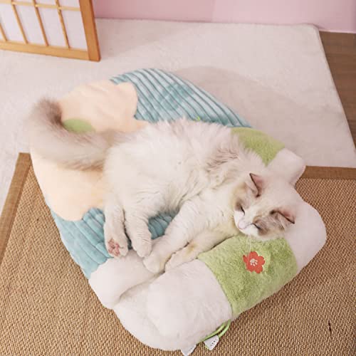 枕付き和風さくら猫寝袋 2