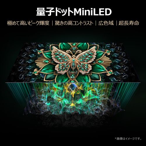 4K量子ドットMini LED液晶テレビ 2