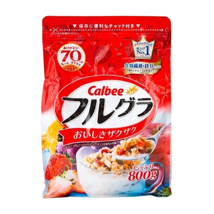 カルビー フルグラ チョコバナナ味 600g×6袋 食物繊維 鉄分 ビタミン