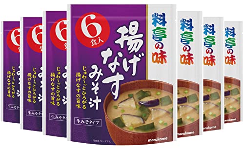 揚げなすみそ汁 1