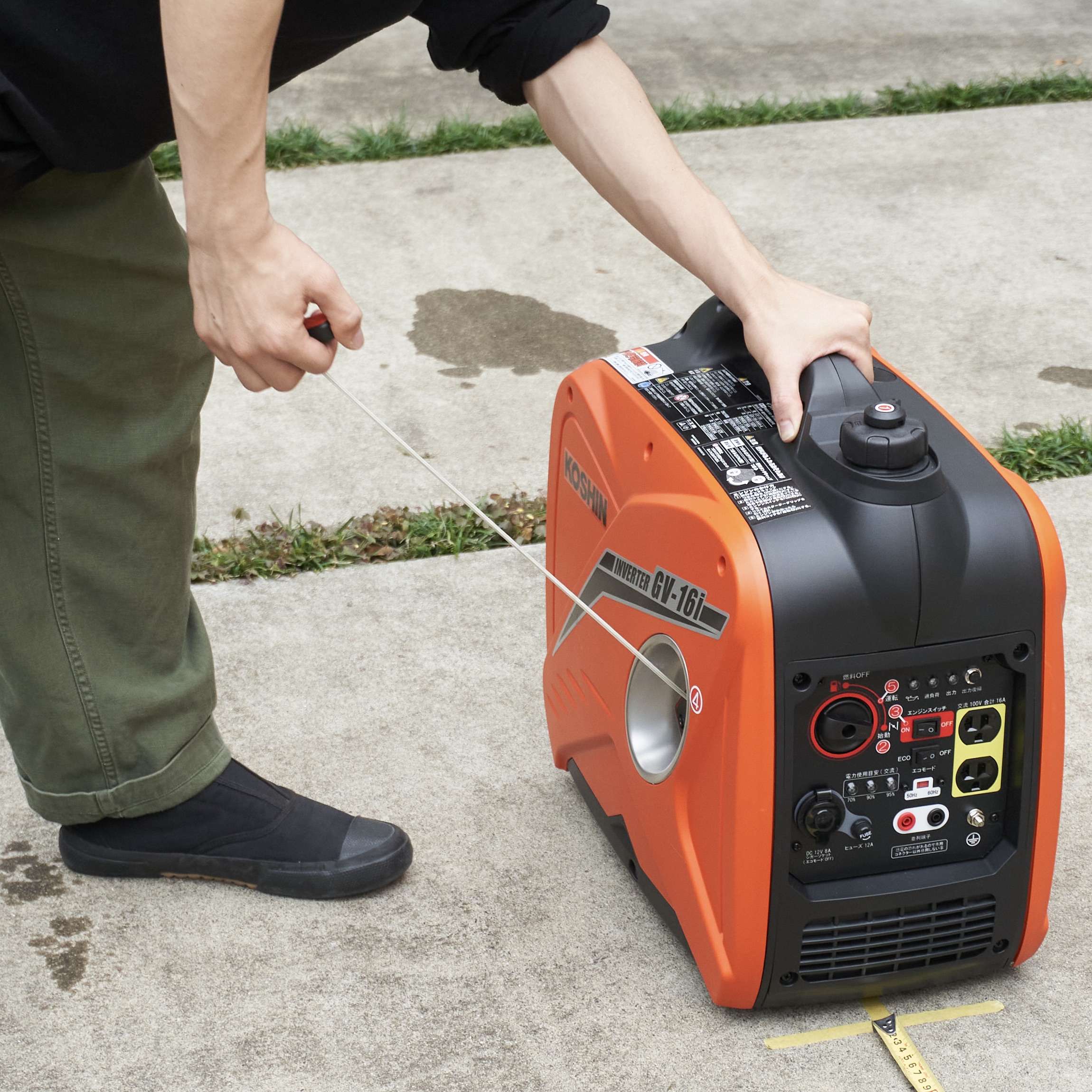 工進 インバーター発電機 GV-16iをレビュー！クチコミ・評判をも