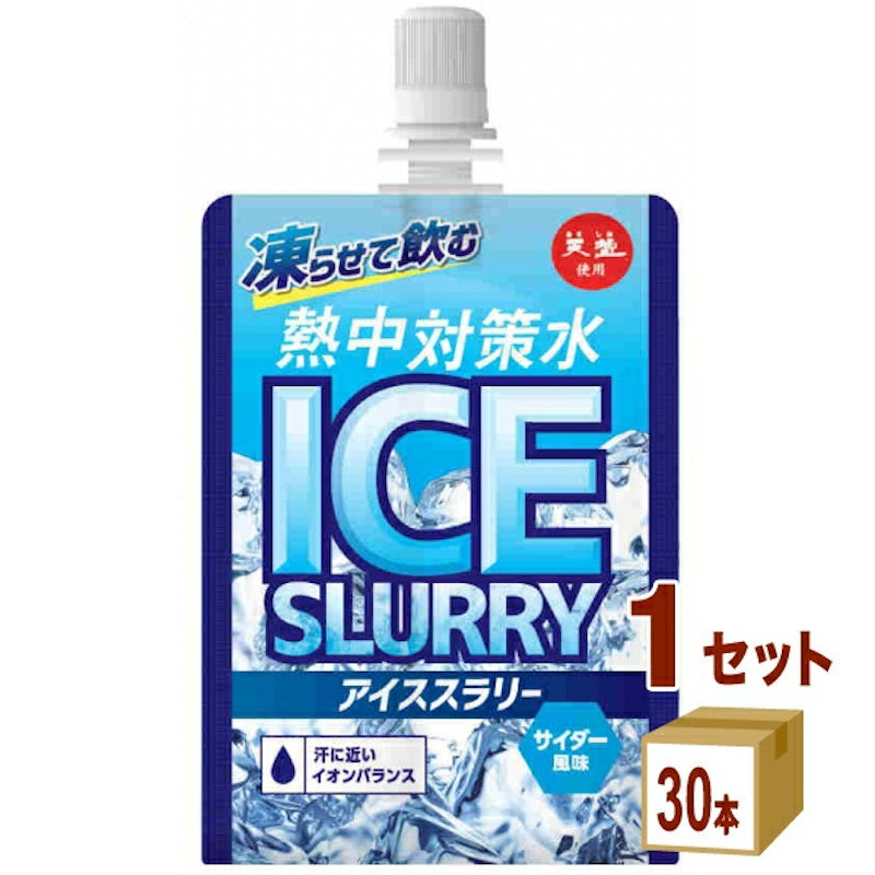 熱中対策水 アイススラリー サイダー風味 1