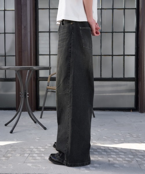 ワイドバギーデニムパンツ 6