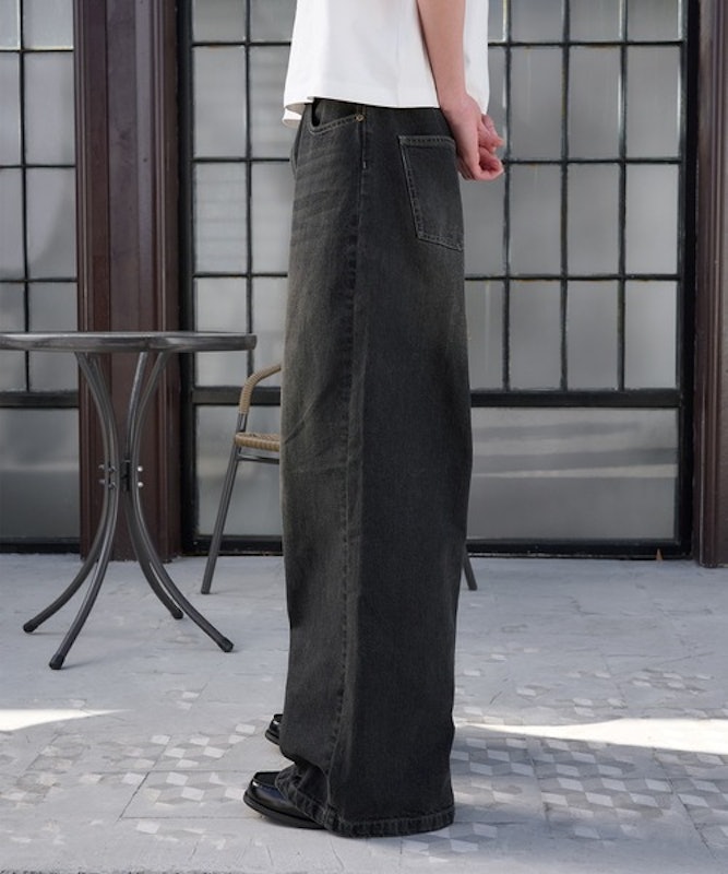 ワイドバギーデニムパンツ 6