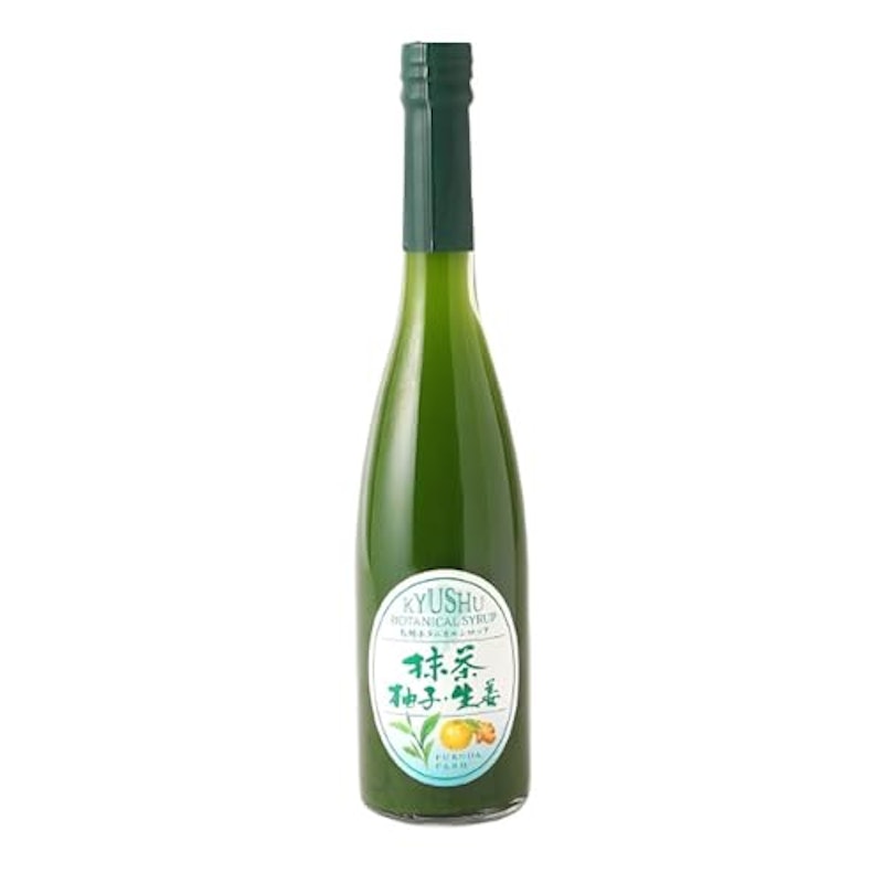 九州ボタニカルシロップ 抹茶・柚子・生姜 500ml 1