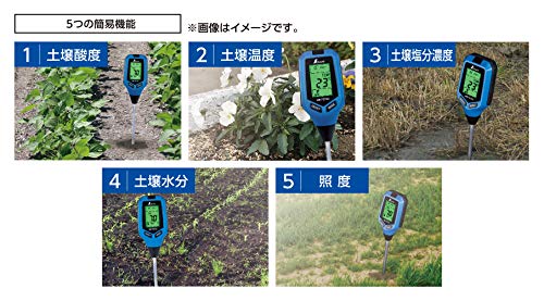 デジタル土壌酸度計 3