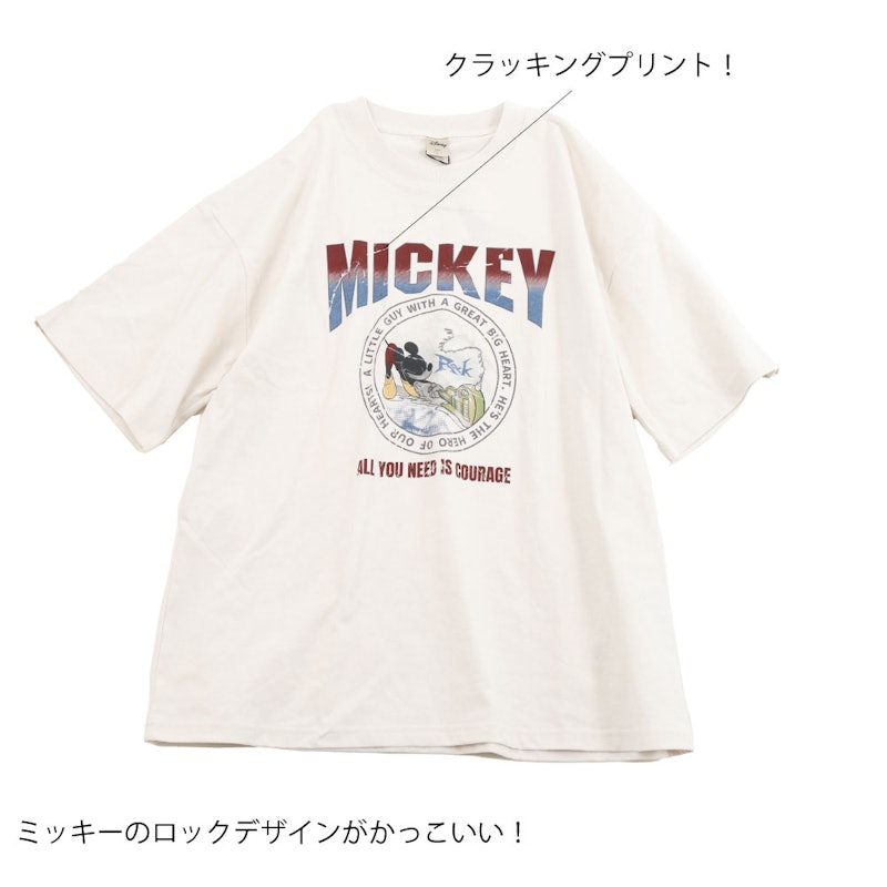 ミッキーマウス バンドTシャツ 1