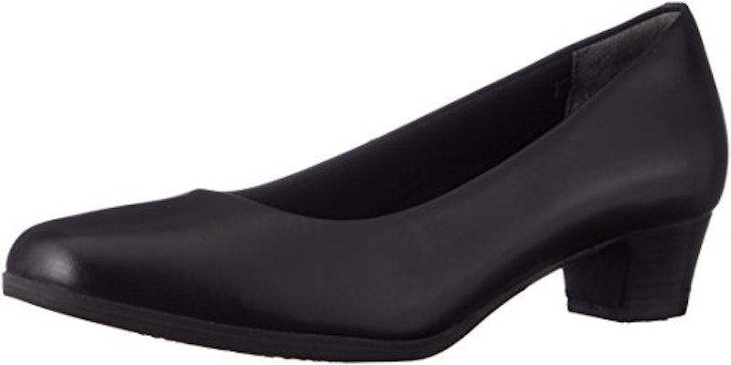 本革スクエアトゥパンプス 1