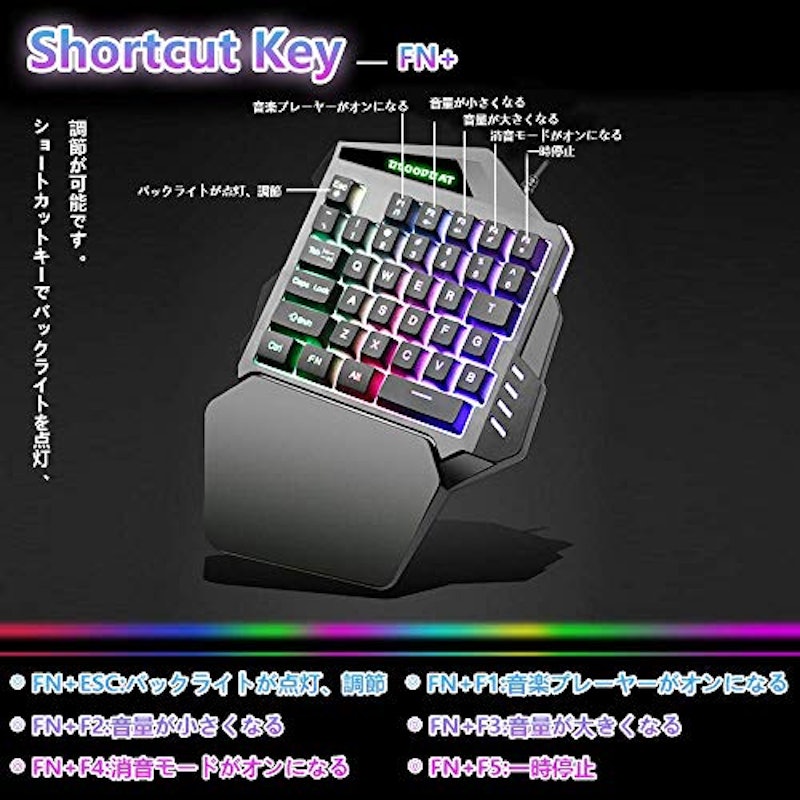 ゲーミングキーボード 6