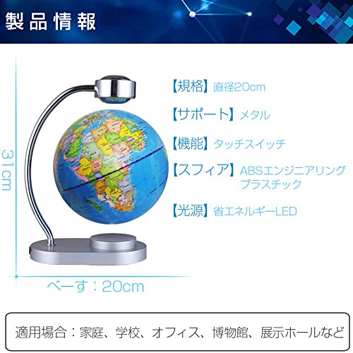 浮かぶ地球儀 2