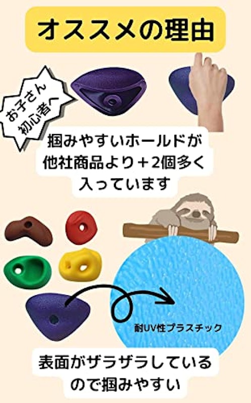 ボルダリング ホールド 3