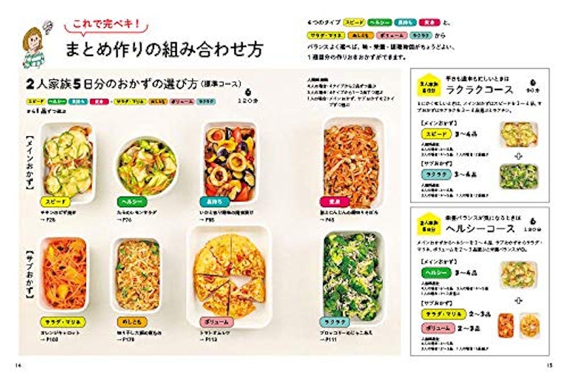 組み合わせ自由自在作りおきおかず374 3