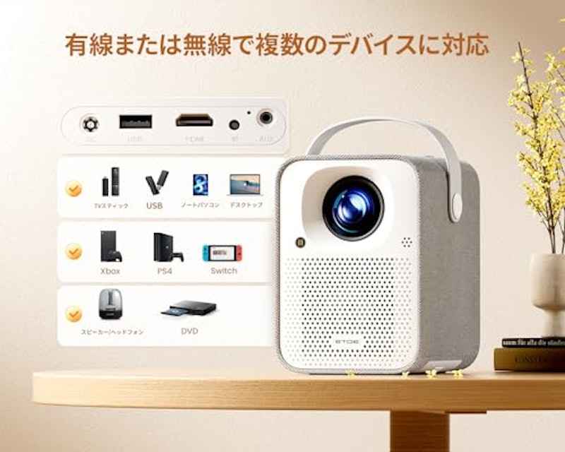 SEAL Google TV 11.0 プロジェクター 5