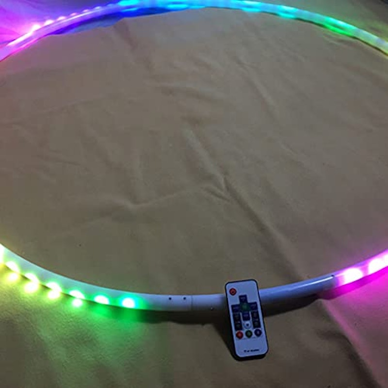 光るフラフープ 3