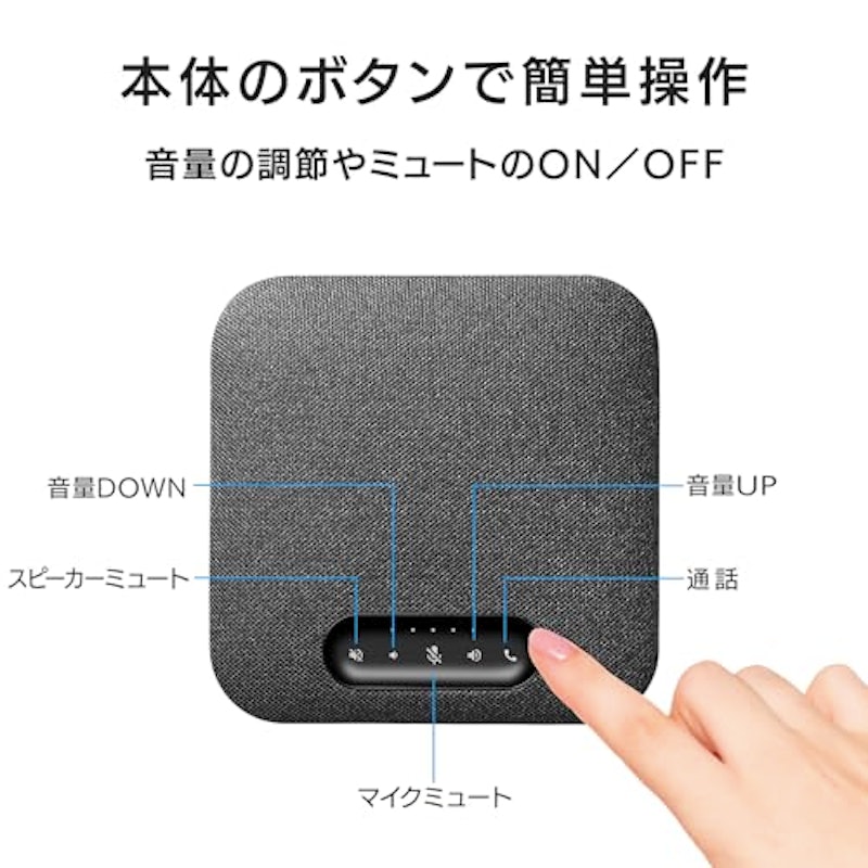 USBスピーカーフォン 3
