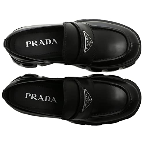 MONOLITH BRUSHED LEATHER LOAFERS 3