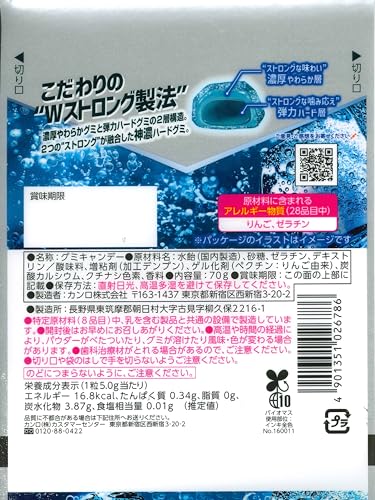 ザ・ストロンググミ グミソーダ 2
