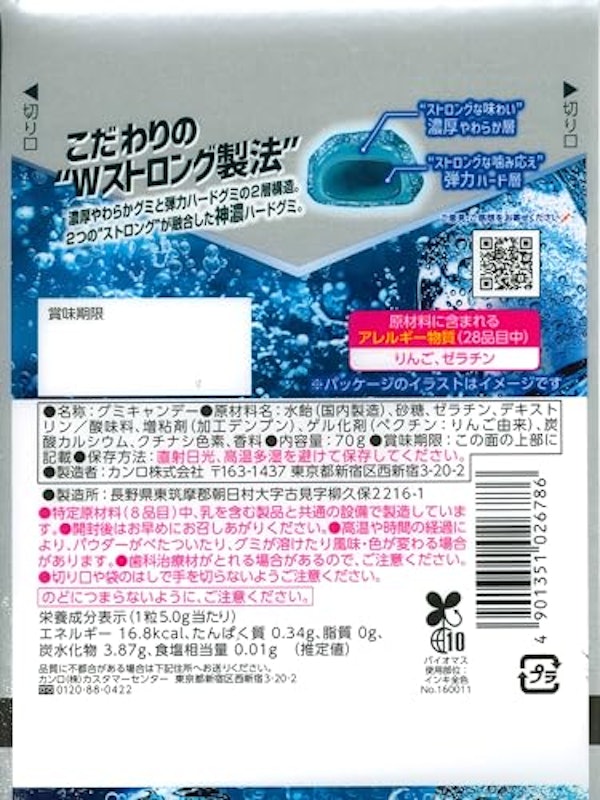ザ・ストロンググミ グミソーダ 2