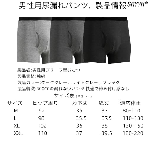 男性用失禁パンツ 2