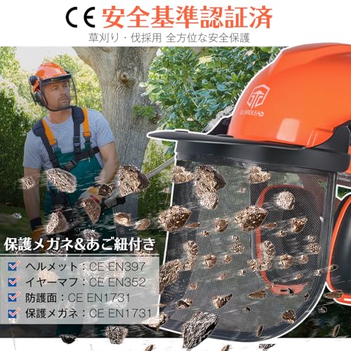 林業用ヘルメット 2