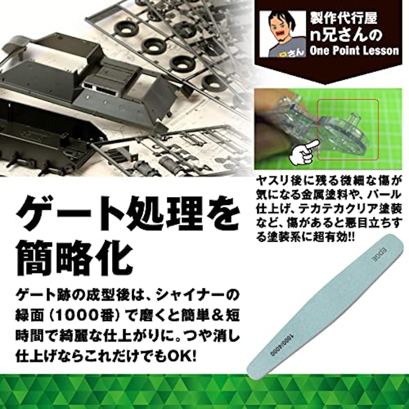 プラモデル仕上げ用シャイナー6本セット 3