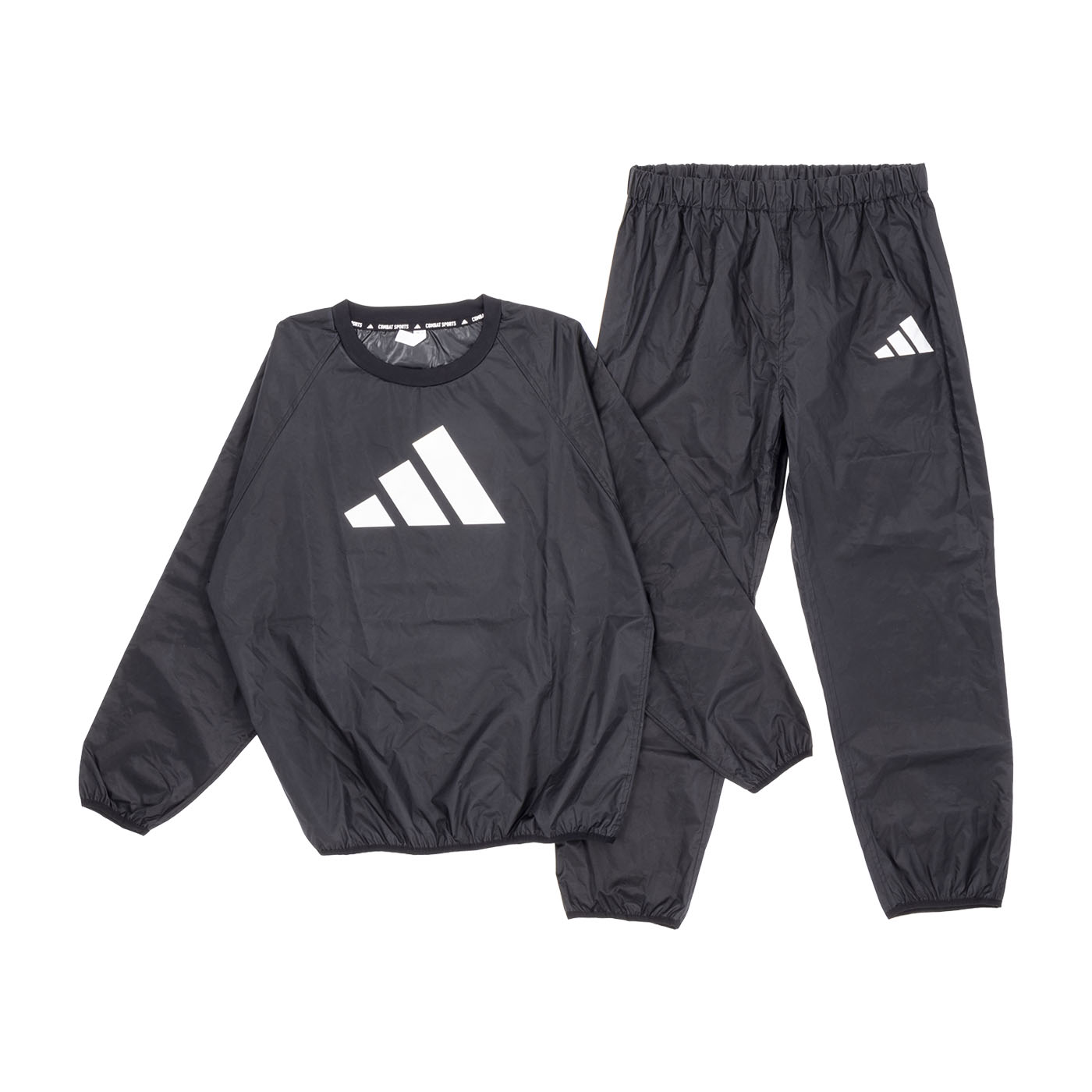 adidas 「サウナスーツ セットアップ」 レディース L ブラック×ピンク アディダス ヨガ ティラピス ランニング ダイエット アディダス サウナスーツ レディース 上下セット adidas