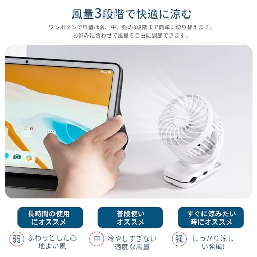 小型クリップファン 5