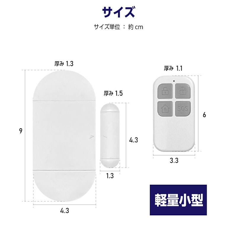 防犯アラーム 5