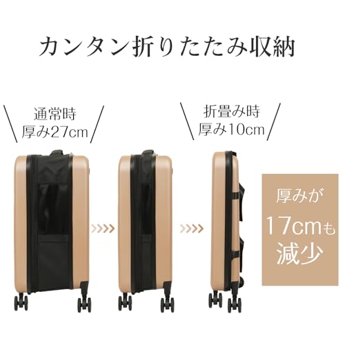 折りたたみキャリーケース 3