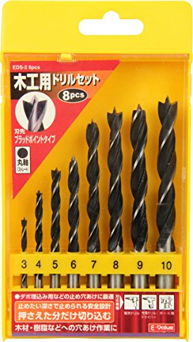 木工用ドリルセット 2