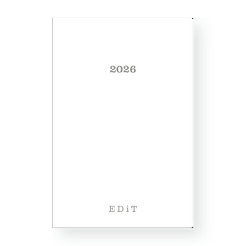 手帳 2026 スケジュール帳 2026年1月始まり 1日1ページ 2