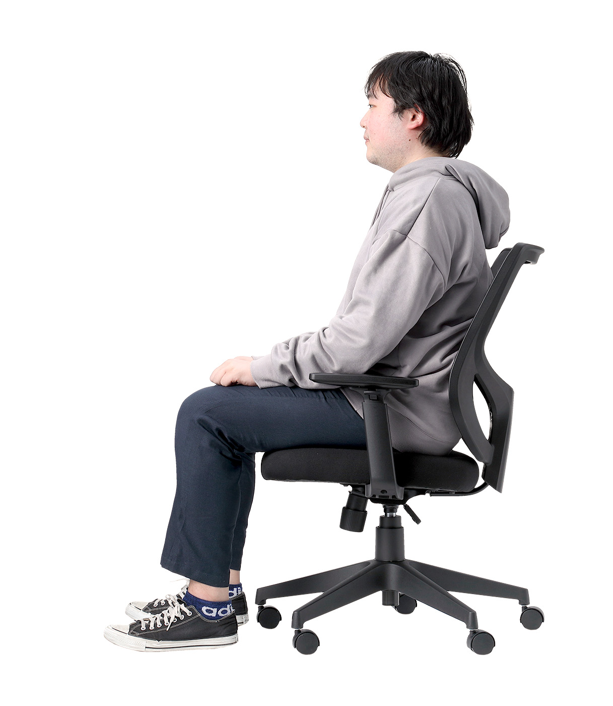 MUJI無印良品：ワーキングチェア・背座ワイドタイプ ワーキングチェア・背座ワイドタイプ | 無印良品